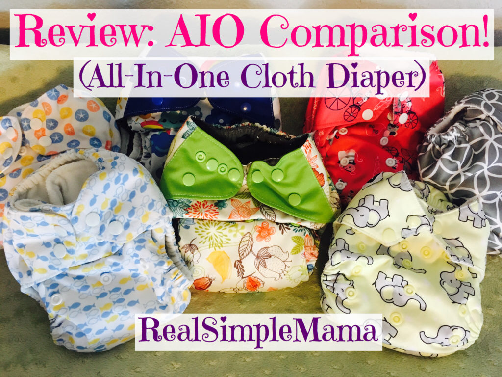 Review All In One Cloth Diaper Comparison Real Simple Mama